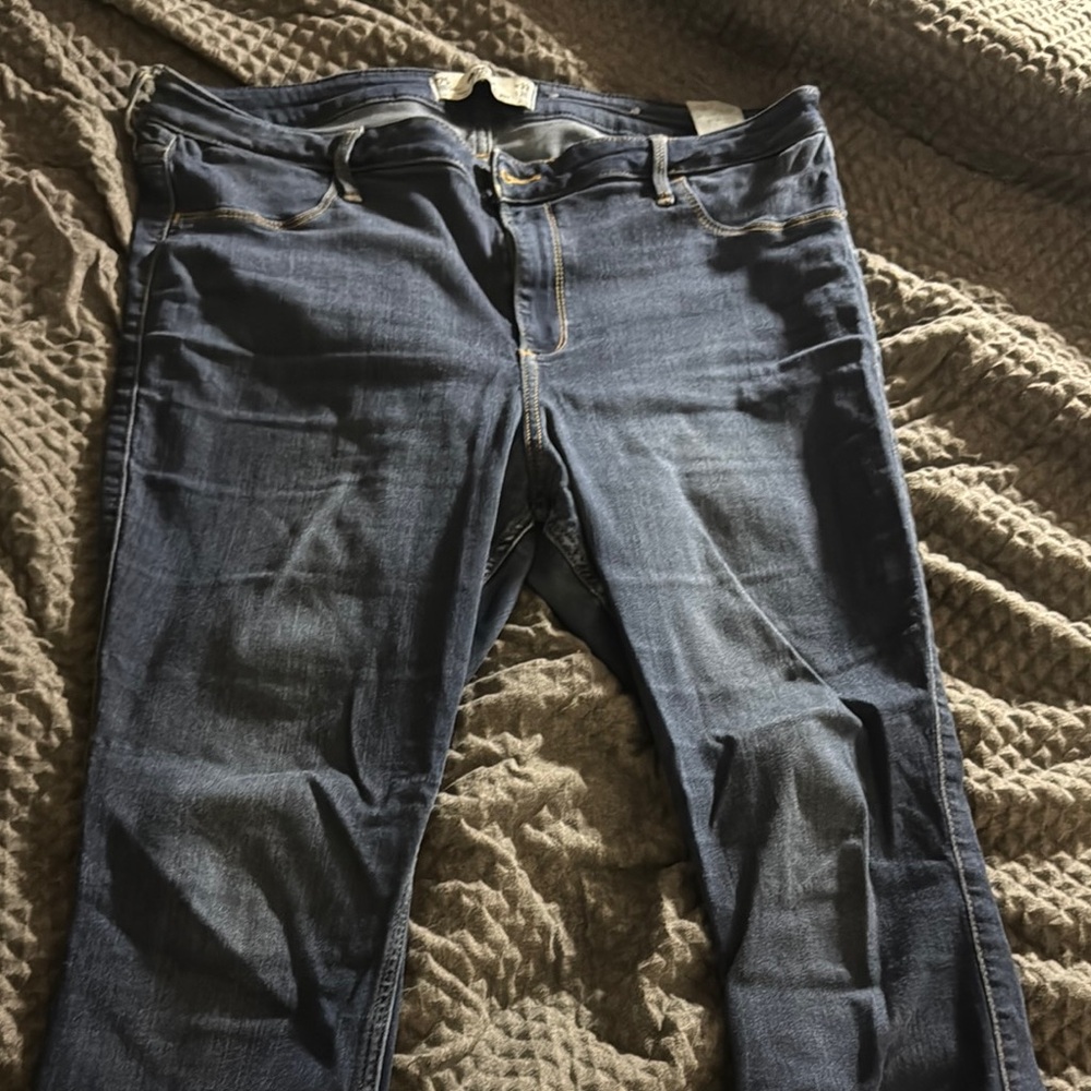 Hollister Dark Blue Denim Jeans